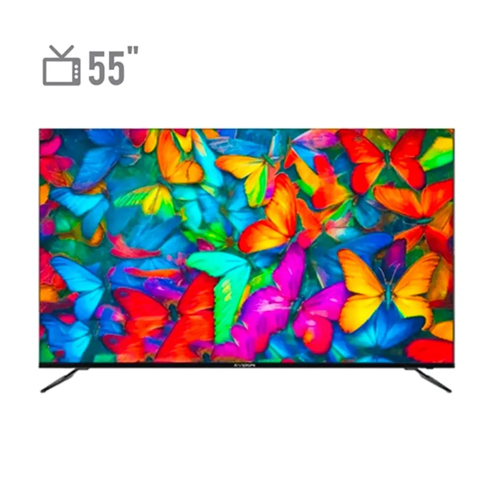 2 (1) تلویزیون ۵۵ اینچ هوشمند ایکس ویژن 4k - UHD